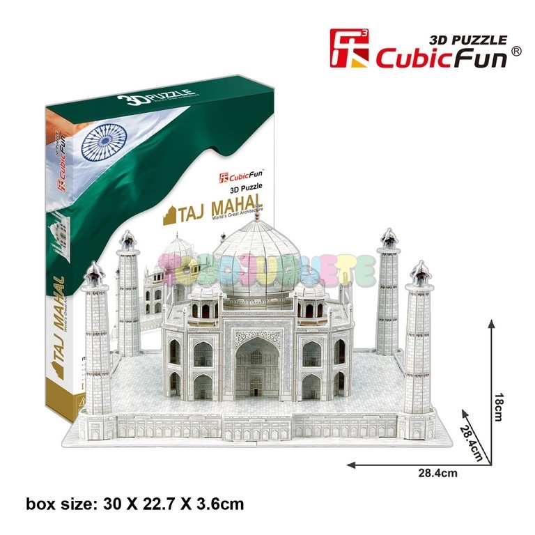 TAJ MAHAL 3D PUZZLE 87 Mi ng TAJ MAHAL 3D PUZZLE 87 Mi ng