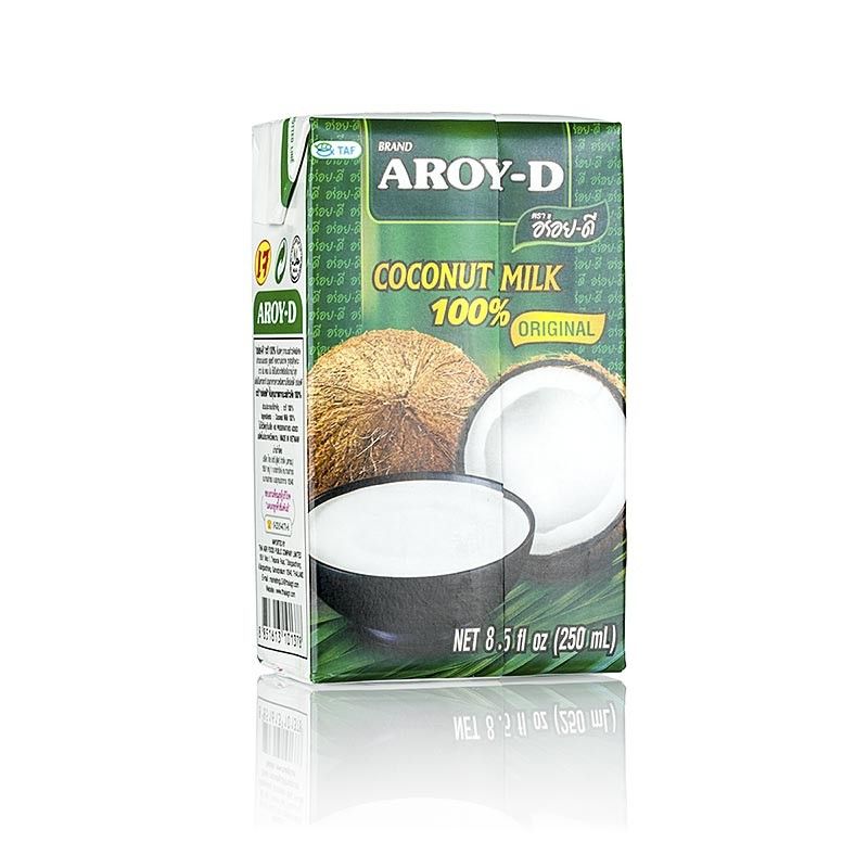 Coconut milk, from AroyD, 250 ml TETRAPACK