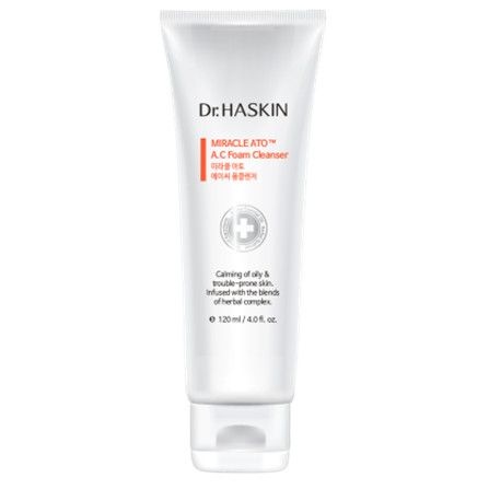 8809524650492 - Dr. HASKIN MIRACLE ATO A.C FOAM CLEANSER Sữa rửa mặt n