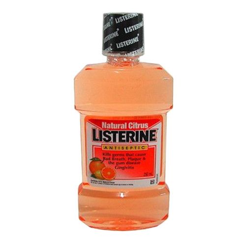 Natural Citrus LISTERINE Antiseptic Mouthwash 750 Ml