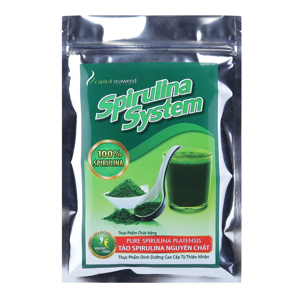 8938507339236 - Tảo Nguyên Chất Spirulina System 60g