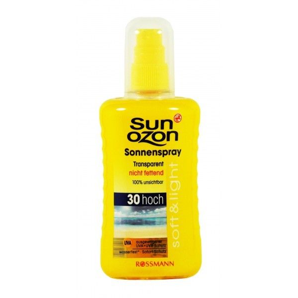 Dirk Rossmann Gmb H Sunozon Transparentes Sonnenspray Lsf