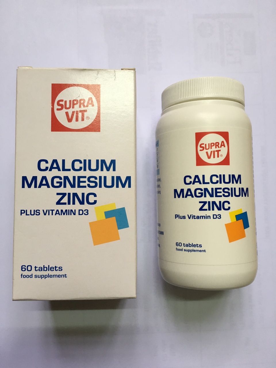 Supra Vit Calcium Magnesium Zinc