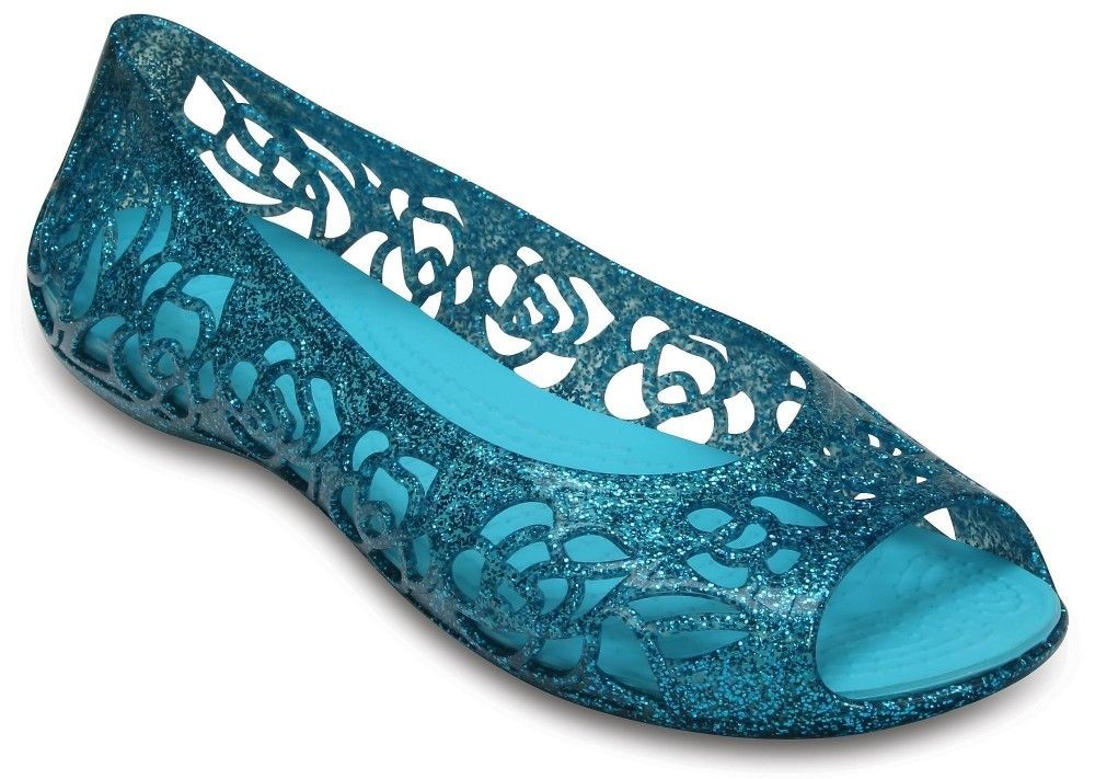 Crocs Isabella Glitter Flat GS Pool