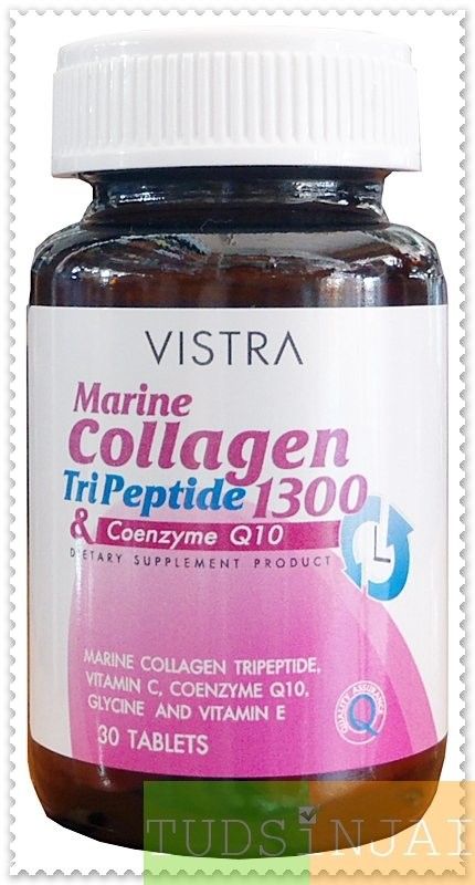 Vistra Marine Collagen Tripeptide 1300 & Coenzyme 30 viên
