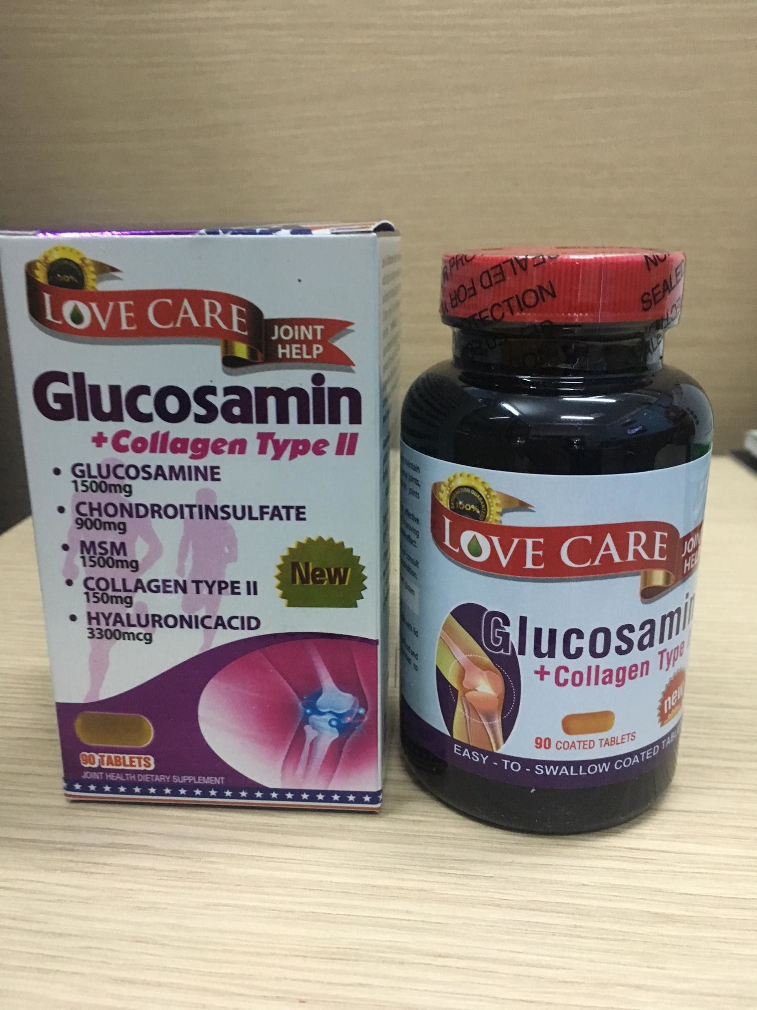 Glucosamin + Collagen Type II