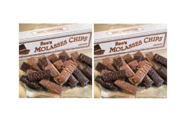 See's Candies 8 Oz. Assorted Molasses Chips