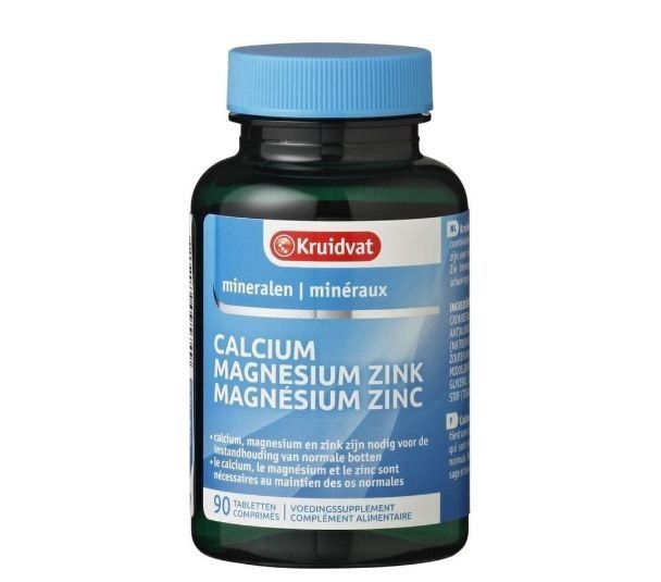 Thuốc bổ Kruidvat Calcium + Magnésium + Zinc Comprimés