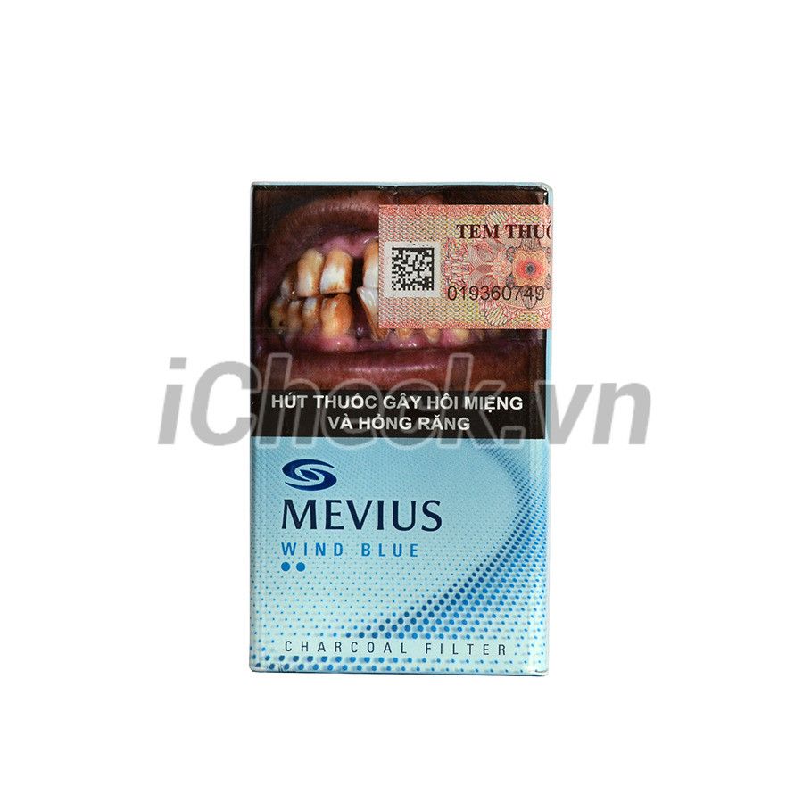 Thuốc lá Mevius wind blue | iCheck.vn