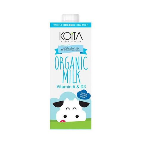 Koita Organic Whole Milk (UHT) | iCheck.vn