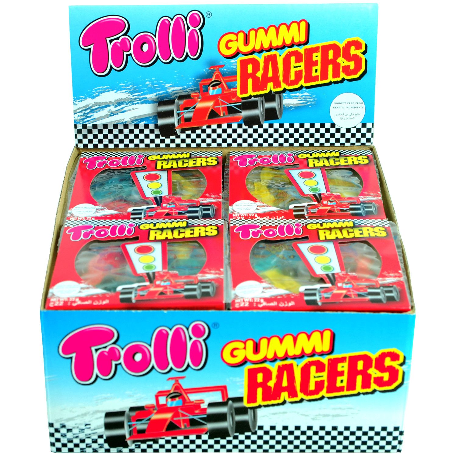 Kẹo cao su Trolli Gummi Racers 24er | iCheck.vn