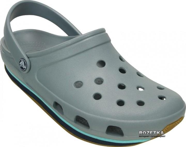 Crocs Retro Clog Concrete/Navy | iCheck.vn