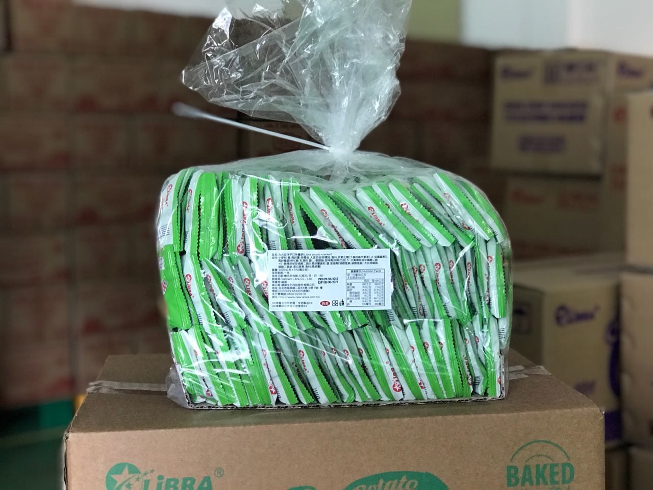 Bánh cracker khoai tây giòn 3kg/ Potato crisp crackers 3kg | iCheck.vn