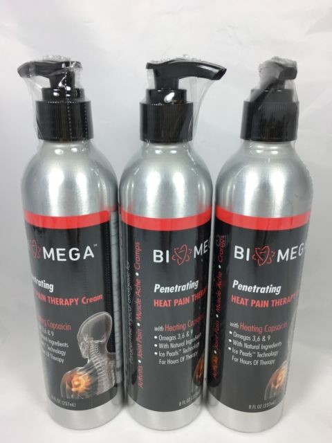 Bio Mega Rxp Ice Pearls Bio-Mega Penetrating Heat Pain Therapy Cream, New & Sealed 8 oz | iCheck.vn
