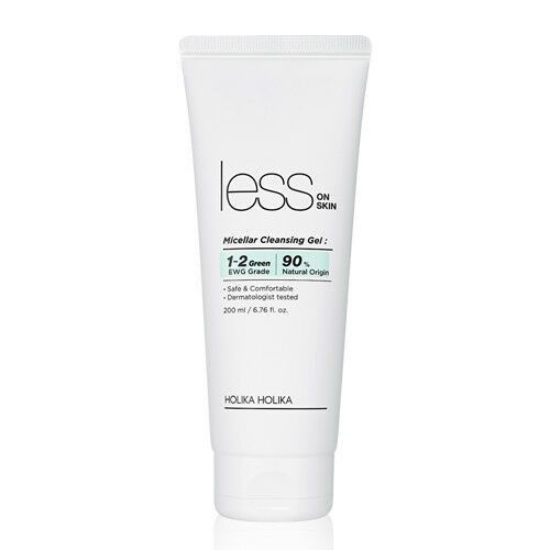 [Holika Holika] Less On Skin Micellar Cleansing Gel / Sensitive Korean Cosmetic